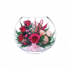FIORA Арт:45714(EMR-Rlp) цветы в стекле